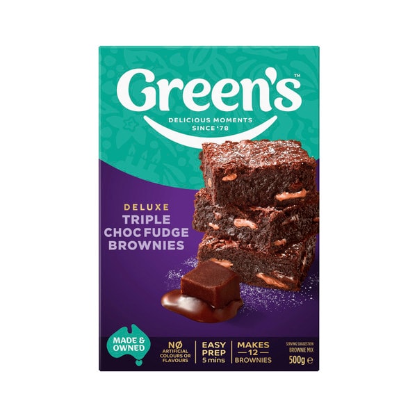 Green's Triple Choc Fudge Brownie | 500g