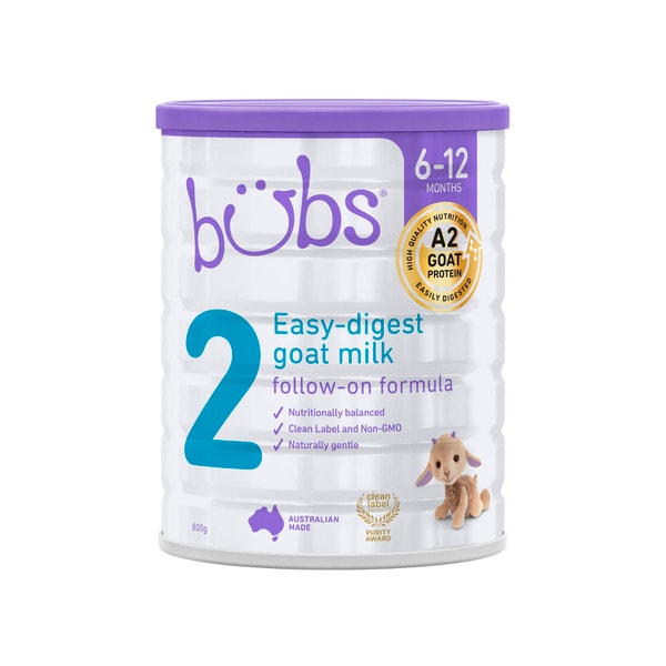 Bubs Goat Milk Follow-On Formula Stage 2 | 800g