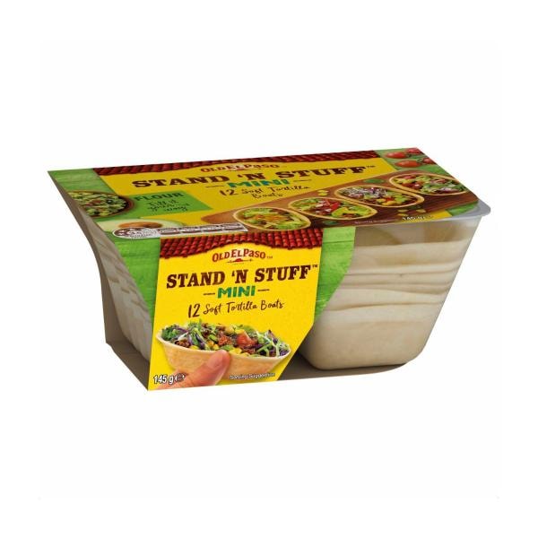 Old El Paso Stand N Stuff Mini Soft Tortillas | 145g