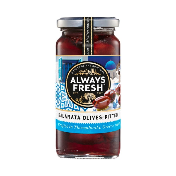 Always Fresh Kalamata Olives Pitted  | 220g