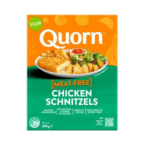 Quorn Frozen Vegan Schnitzels | 200g