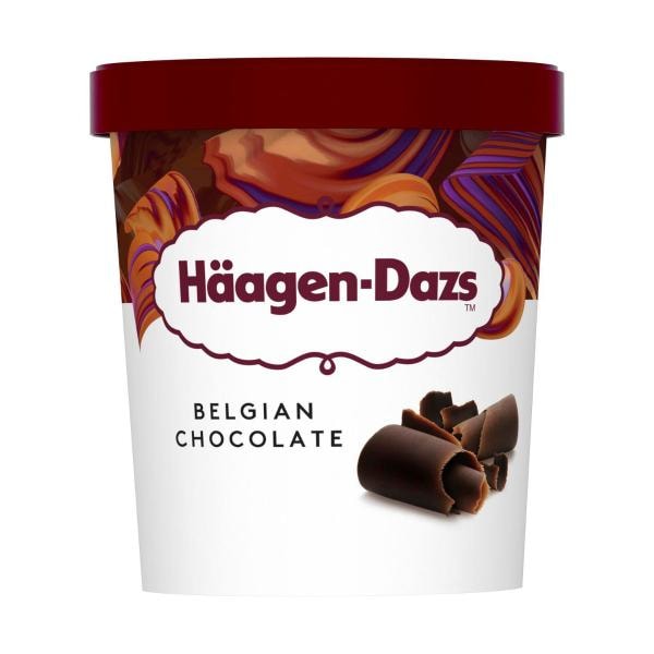 Haagen Dazs Belgian Chocolate Ice Cream Tub | 457mL
