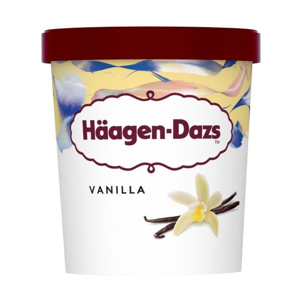 Haagen-Dazs Vanilla Ice Cream Tubs | 457mL