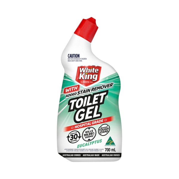 White King Powerclean Toilet Bleach Gel Eucalyptus | 700mL