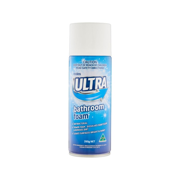 Coles Ultra Bathroom Foam | 390g