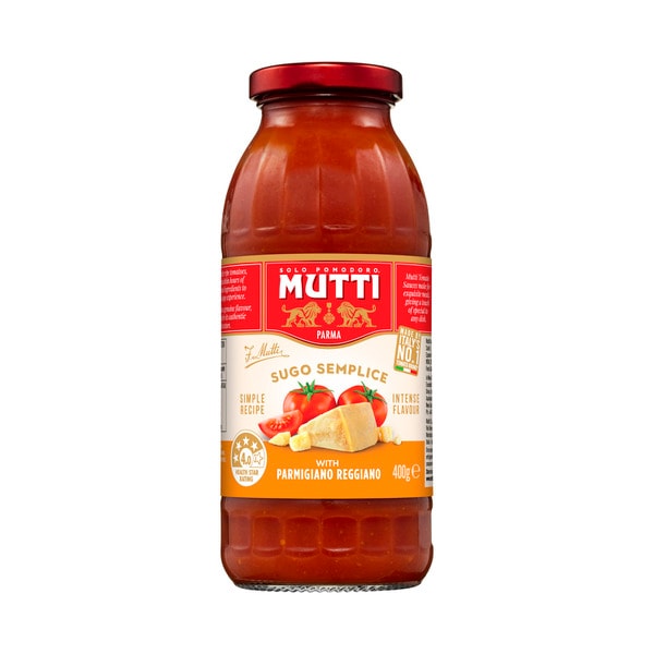 Mutti Sugo Pasta Sauce Parmgiano Reg | 400g