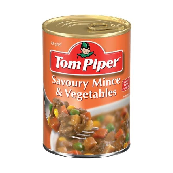 Tom Piper Vegetables Savoury Mince | 400g
