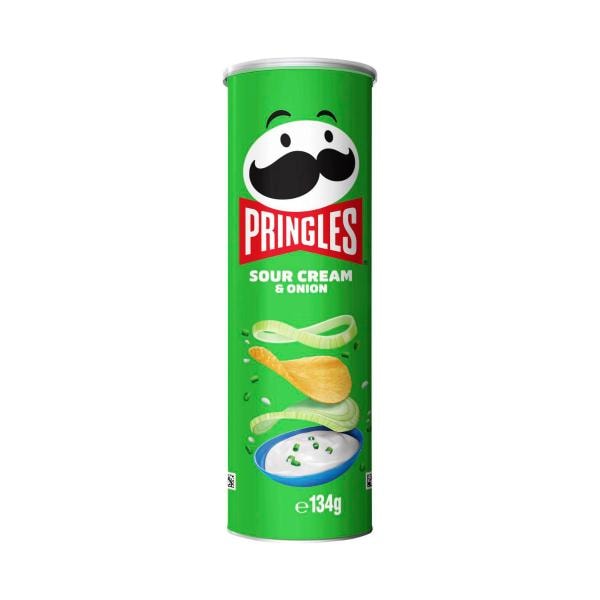 Pringles Sour Cream & Onion Potato Chips | 134g