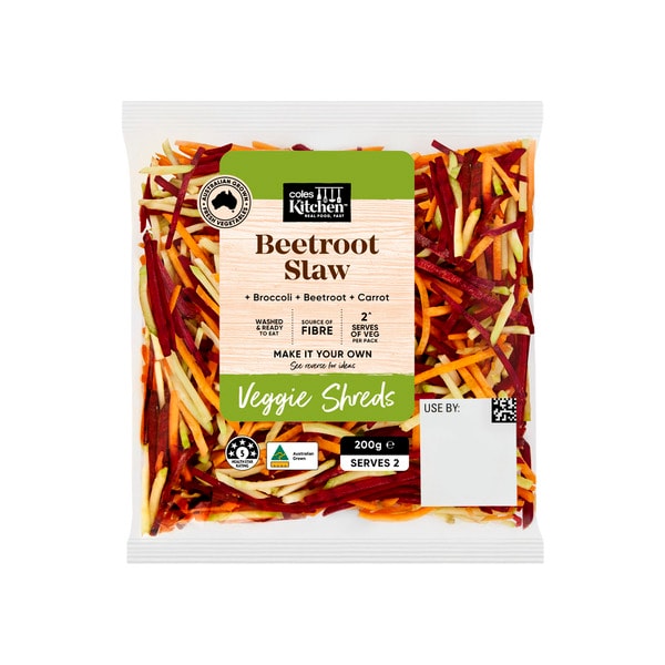 Coles Kitchen Beetroot Slaw | 200g