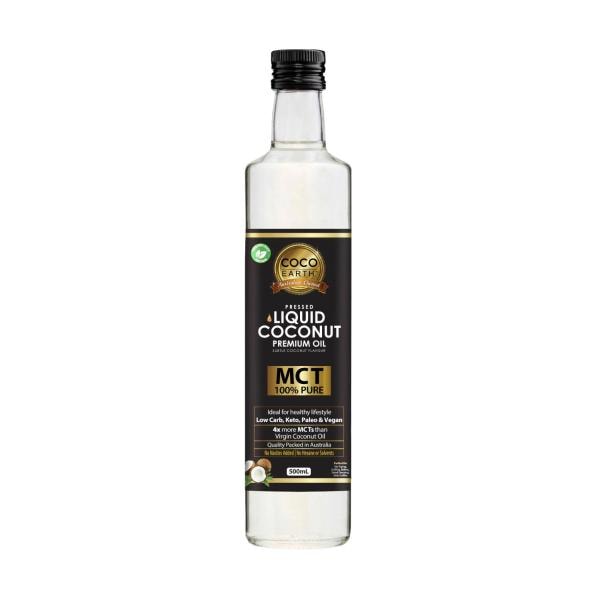 Coco Earth Premium Liquid Coconut Oil | 500mL
