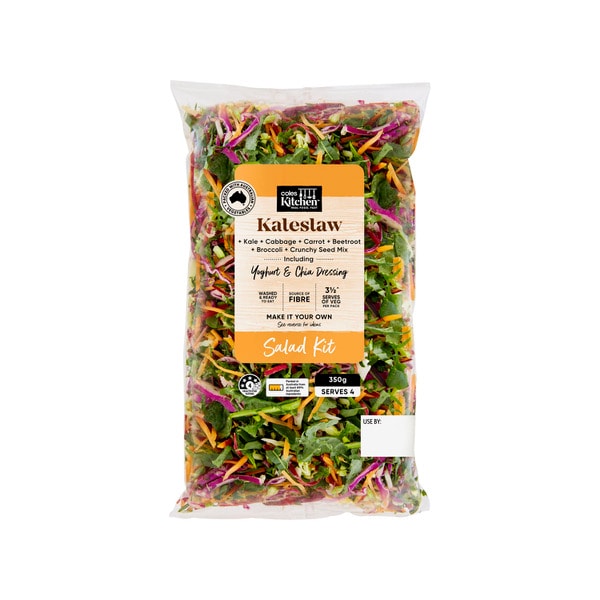 Coles Kitchen Kaleslaw Salad Kit | 350g