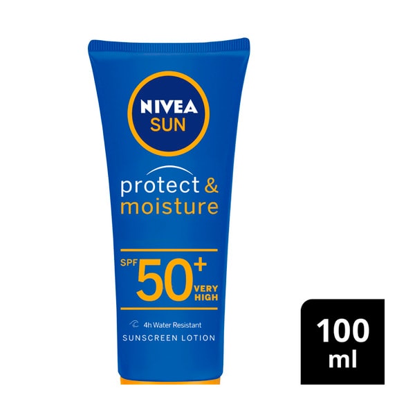 Nivea Sun SPF 50+ Protect & Moisture Sunscreen Lotion | 100mL