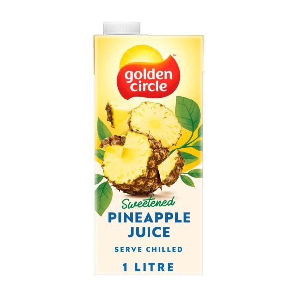Golden Circle Pineapple Juice Sweetened Fruit Juice Pineapples | 1L