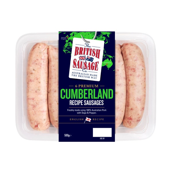 British Cumberland Sausages | 500g