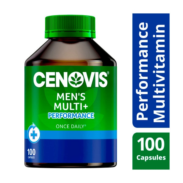Cenovis Men's Multivitamin + Performance Multi Capsules | 100 pack