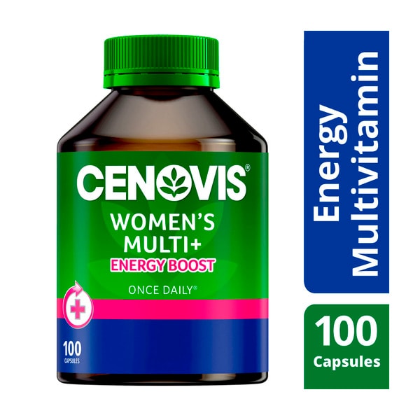 Cenovis Women's Multivitamin + Energy Boost Multi Capsules | 100 pack