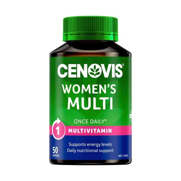 Cenovis Women's Multivitamin Capsules Multi For Energy | 50 pack