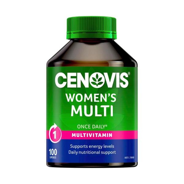 Cenovis Women's Multivitamin Capsules Multi For Energy | 100 pack