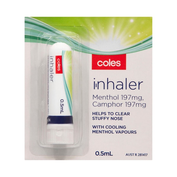 Coles Menthol Inhaler | 0.5mL