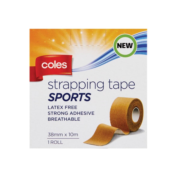 Coles Sports Strapping Tape 38mm | 1 each