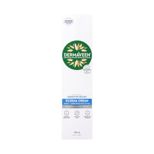 DermaVeen Sensitive Relief Eczema Cream | 100mL