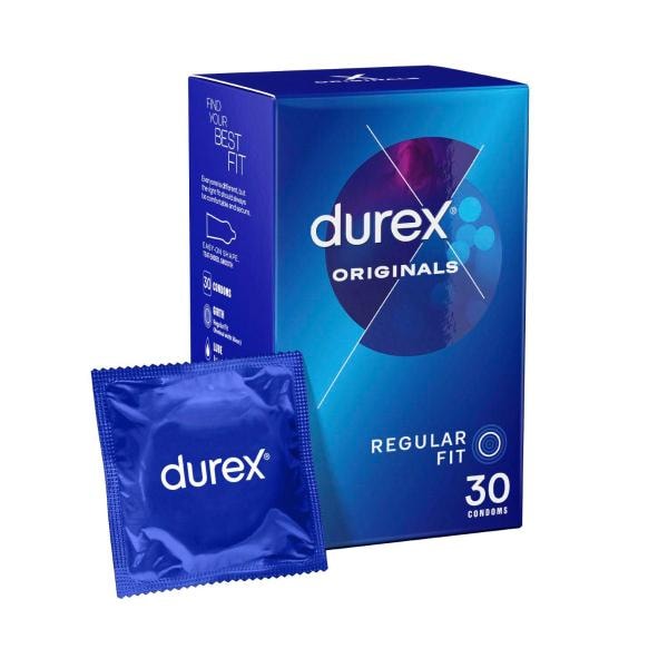 Durex Regular Condoms Original | 30 pack