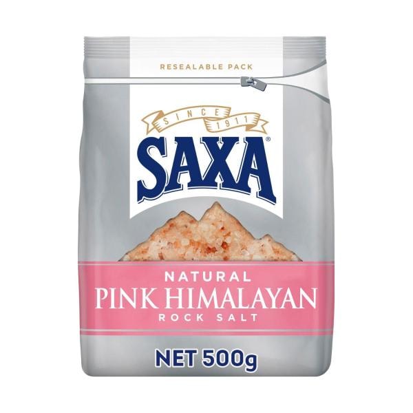 Saxa Natural Pink Himalayan Rock Salt Refill | 500g