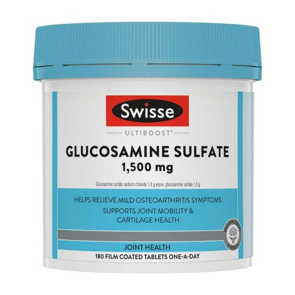 Swisse Ultiboost Glucosamine Sulfate For Joint Health Support | 180 pack