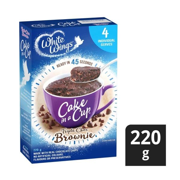 White Wings Cake In A Cup Chocolate Brownie | 220g