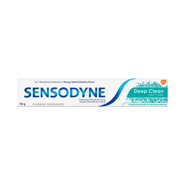 Sensodyne Deep Clean Sensitive Toothpaste Toothpaste for Sensitive Teeth | 110g