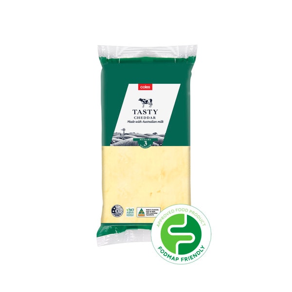 Coles Dairy Cheese Tasty | 1kg