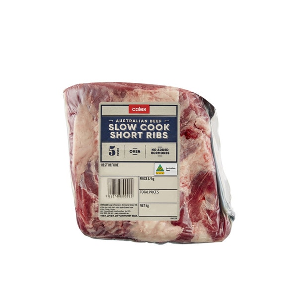 Coles Beef Ribs | approx. 800g each