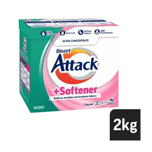 Biozet Attack Powder Plus Softener | 2kg