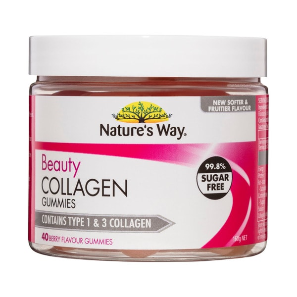 Nature's Way Beauty Collagen Berry 40 Gummies | 1 pack
