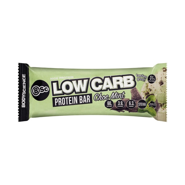 BSc Bodyscience High Protein Low Carb Bar Choc Mint | 60g