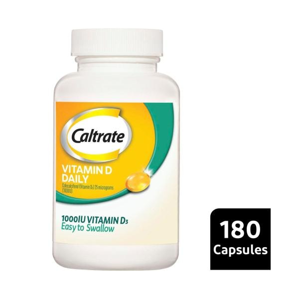 Caltrate Daily Vitamin D Liquid Capsules | 1 Pack