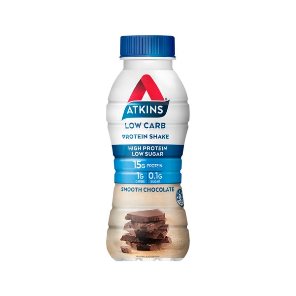 Atkins Low Carb Chocolate Flavour Protein Shake | 330mL