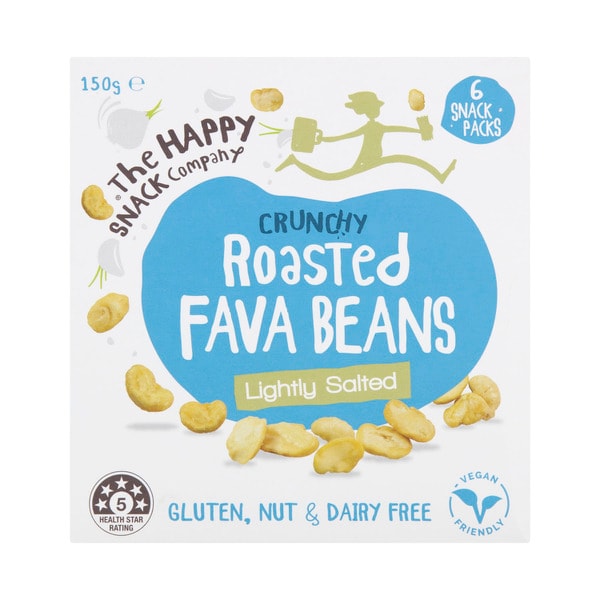 Happy Snack Company Fav-va Beans Lightly Salted | 150g