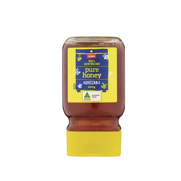 Coles Pure Australian Honey Squeeze | 500g