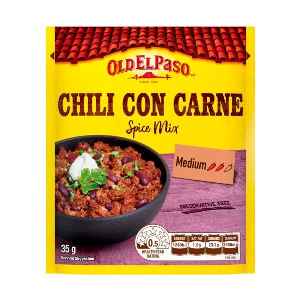 Old El Paso Chilli Con Canre Spice Mix | 35g