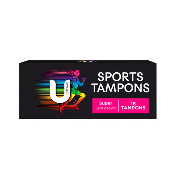 U by Kotex Sport Tampons Super | 16 pack