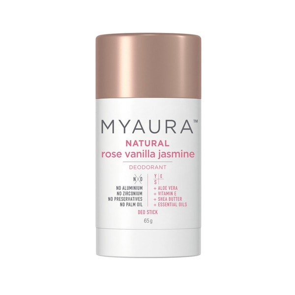 Myaura Rose Vanilla & Jasmine Organics Deodorant | 65g
