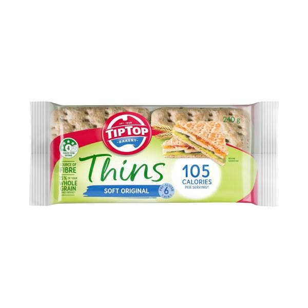 Tip Top Thins Original 6 Pack | 240g