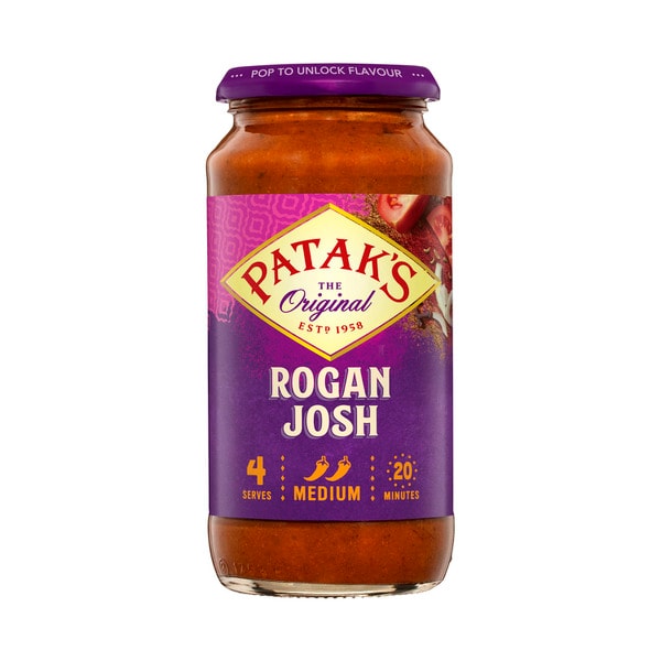 Patak's Rogan Josh Simmer Sauce Medium | 450g