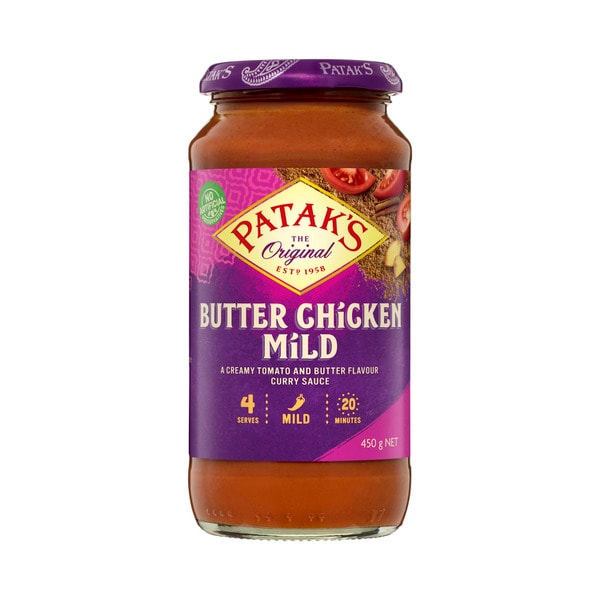 Patak's Butter Chicken Simmer Sauce Mild | 450g