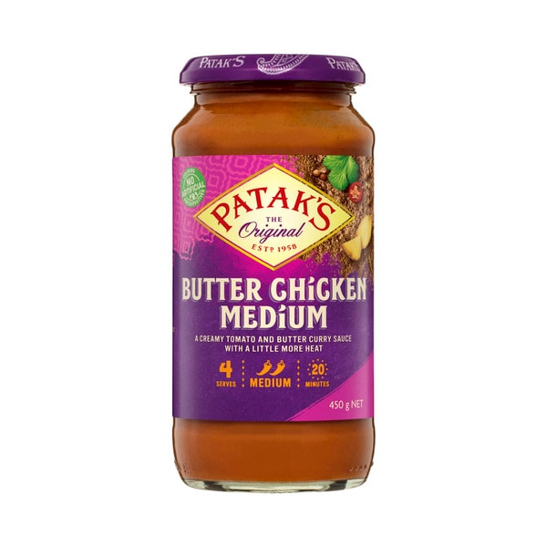 Patak's Butter Chicken Simmer Sauce Medium | 450g