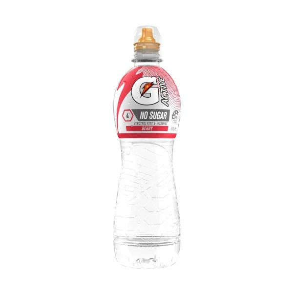 Gatorade G Active Sports Drinks Berry Water Electrolytes & Vitamins | 600mL