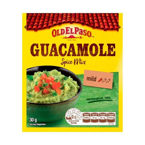 Old El Paso Spice Mix Guacamole | 30g