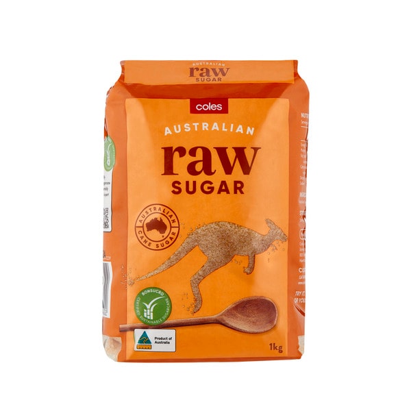 Coles Raw Sugar | 1kg