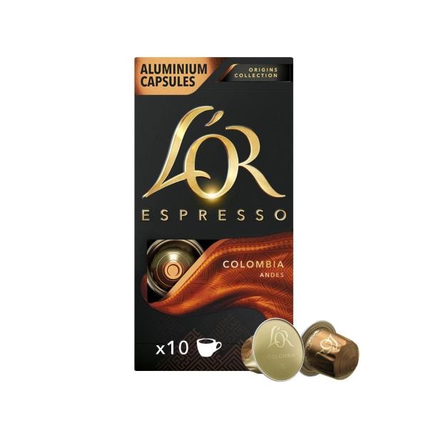 L'OR Espresso Colombia Intensity 8 Coffee Capsules 52g | 10 pack